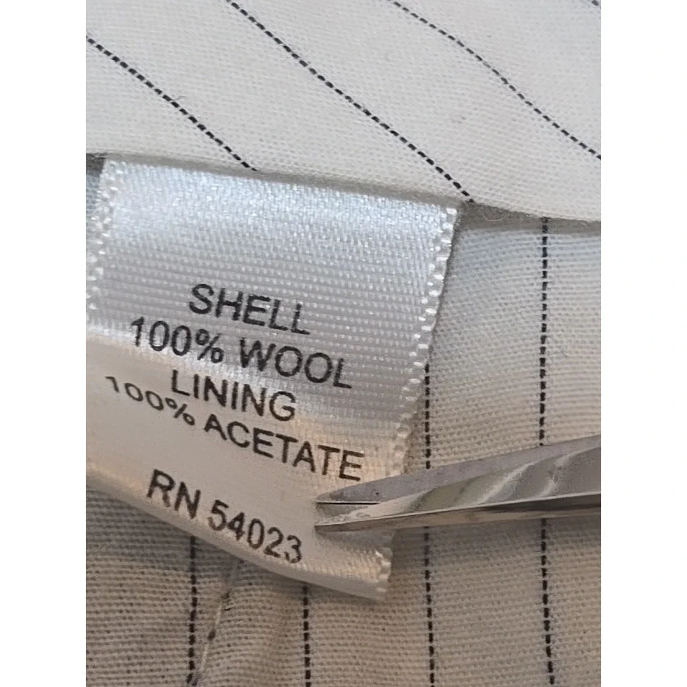 Banana Republic Pants Mens 33x34 Wool Blend Dress Trousers Dark Gray